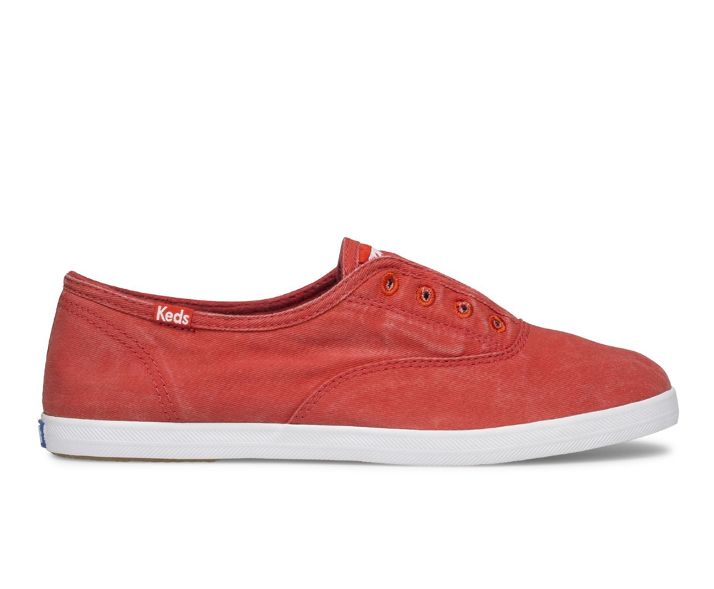 Keds Slip Ons Damen Rot - Chillax Seasonal - QPY-845071